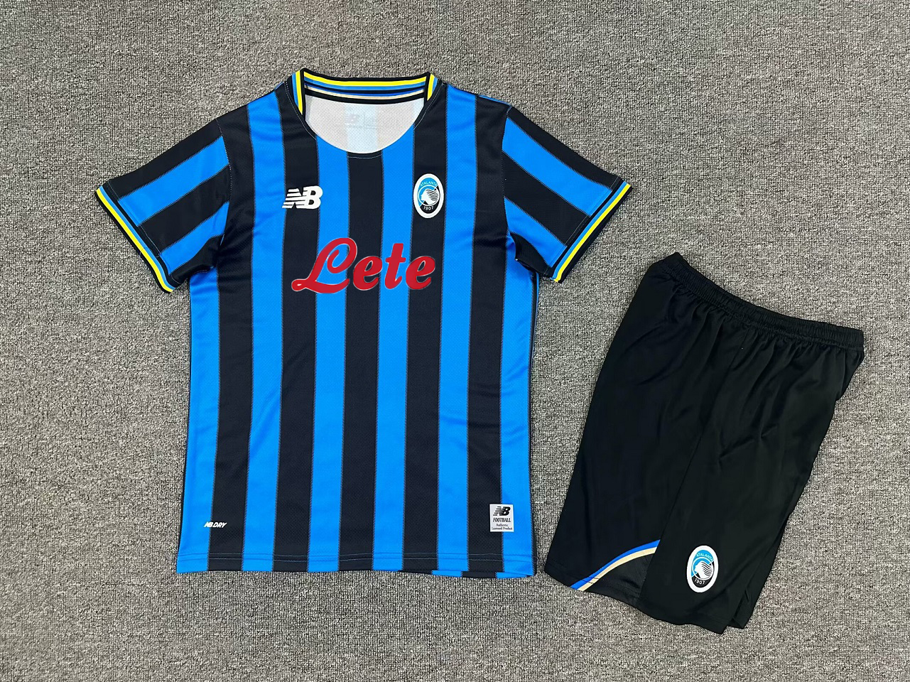Kids-Atalanta 25/26 Home Sponsor Soccer Jersey